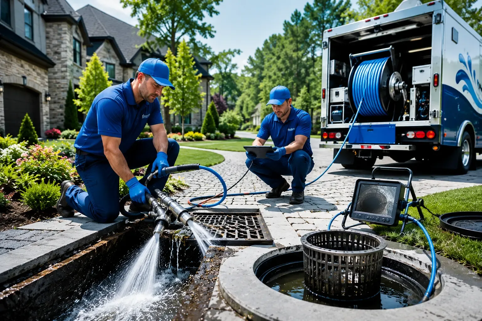 Local outdoor drain cleaning professionals in Weston, PA