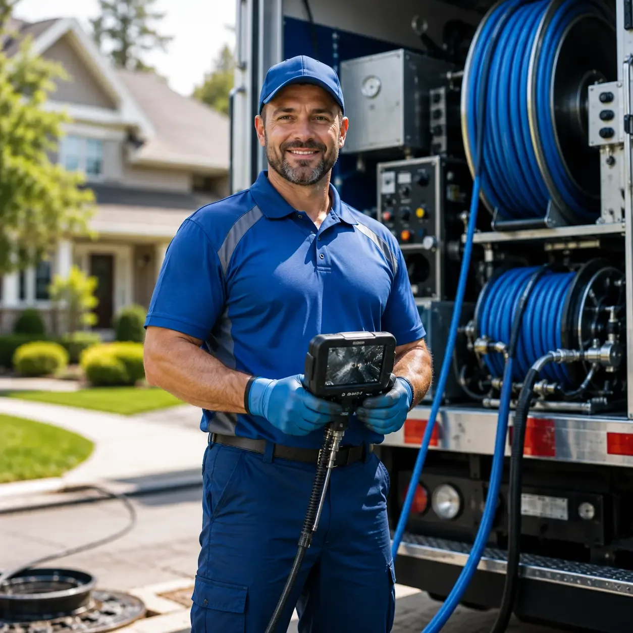 Local outdoor drain cleaning specialists in Weston, PA